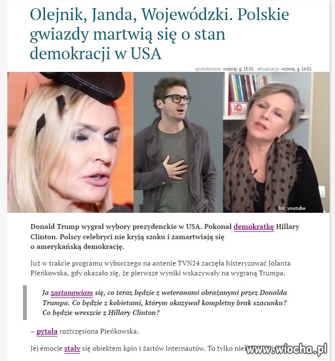 Szok i niedowierzanie. Jak teraz żyć?