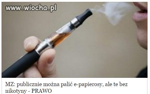 Publicznie można też pić wódkę.