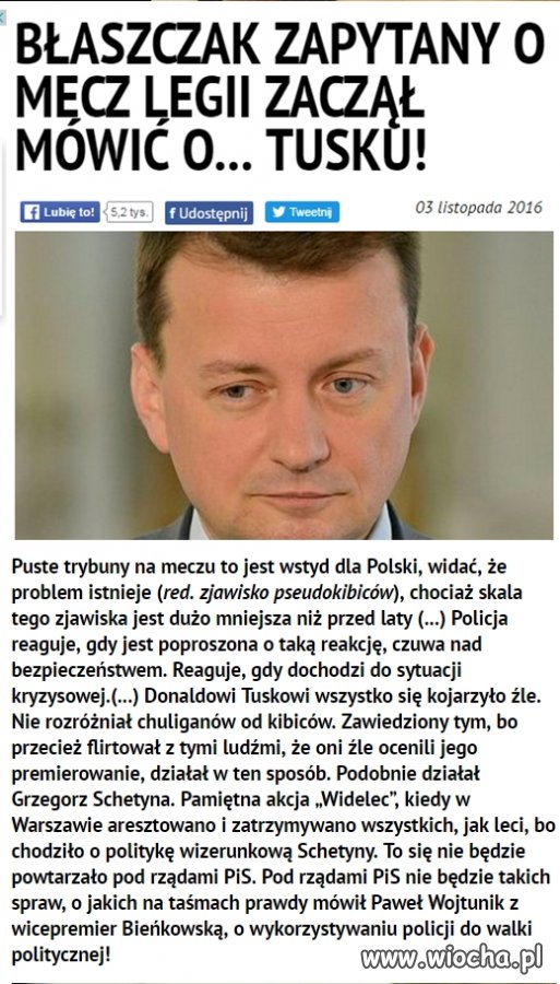 Trochę szkoda Legii