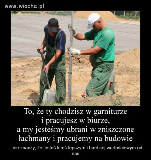 Prawdziwe. Nie szata zdobi człowieka...