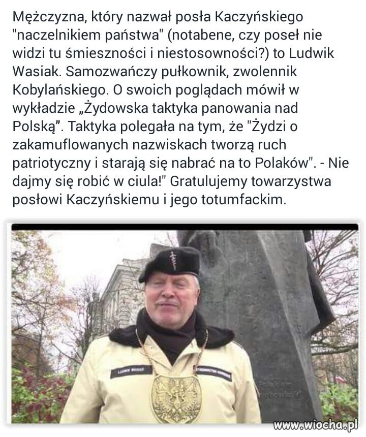 Naczelniciunio, pucio, pucio...