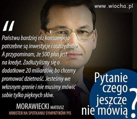 Bo i tak naprawdę skąd mają być te