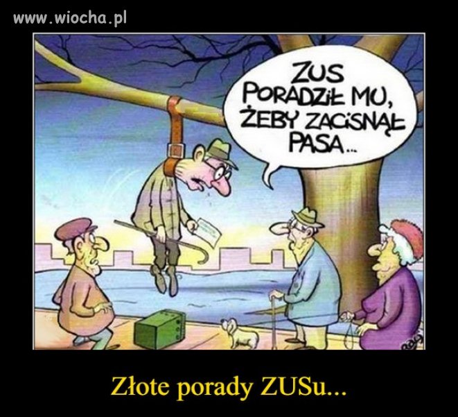 Złote porady ZUSu