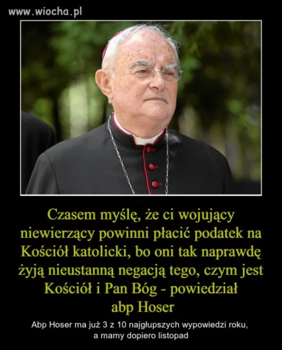 Wierzę w niego! Do końca roku ma jak w banku 