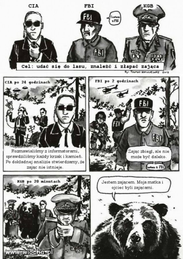 CIA vs. FBI vs. sprawdzone metody czyli KGB