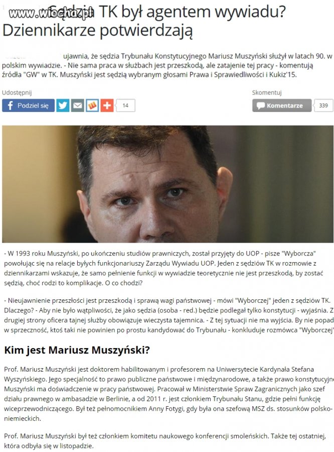 Zastanawia mnie czy w pisie jest ktoś kto nie ma