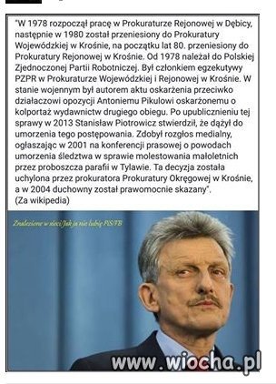 Z cyklu życiorysy polityków PiS. 