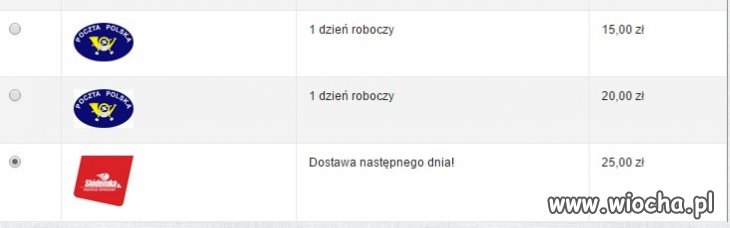E-cigler tylko tam kurier za 25 zł następnego dnia