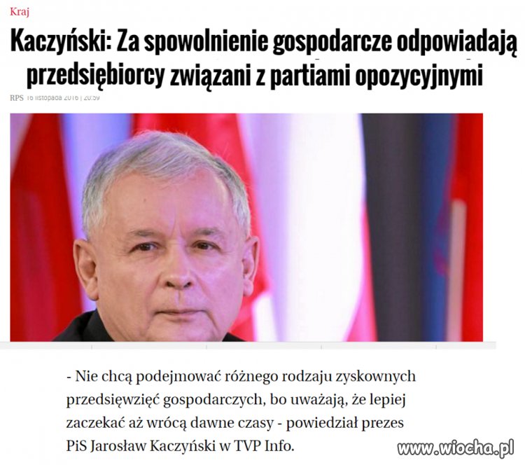 Ekspert od gospodarki wydalił swoją opinię