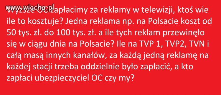 Wyższe OC 