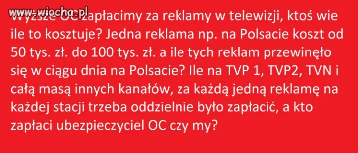 Wyższe OC 