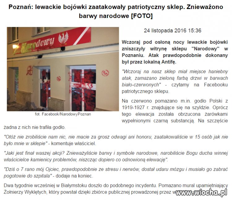 A podobno lewaki takie grzeczne 