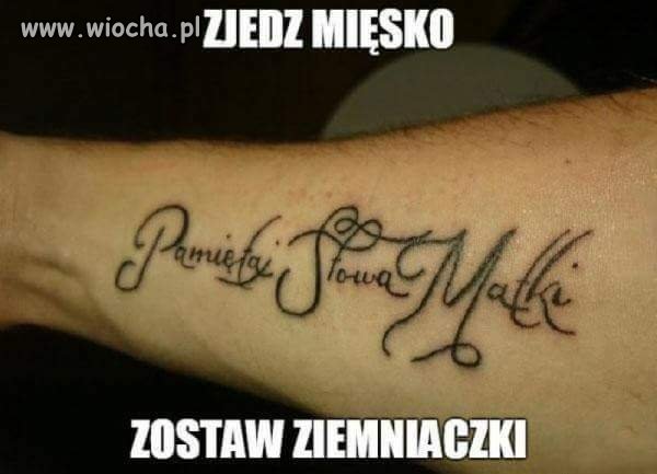 Pamiętaj słowa matki 