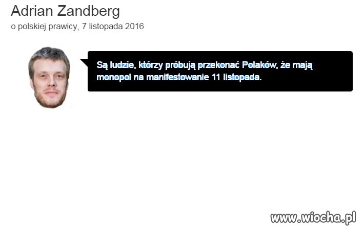 Zandberg...wy macie monopol na paradę gejowską