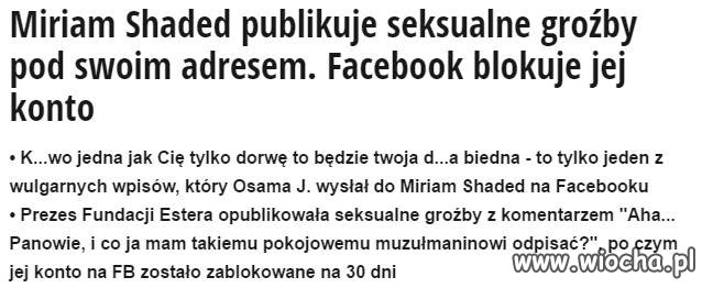 Wolność słowa na Facebooku