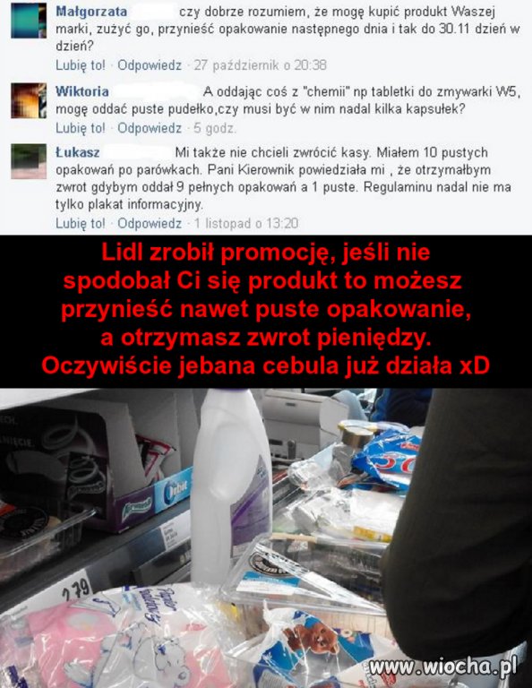 Promocja w Lidlu