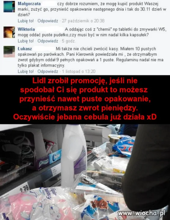 Promocja w Lidlu