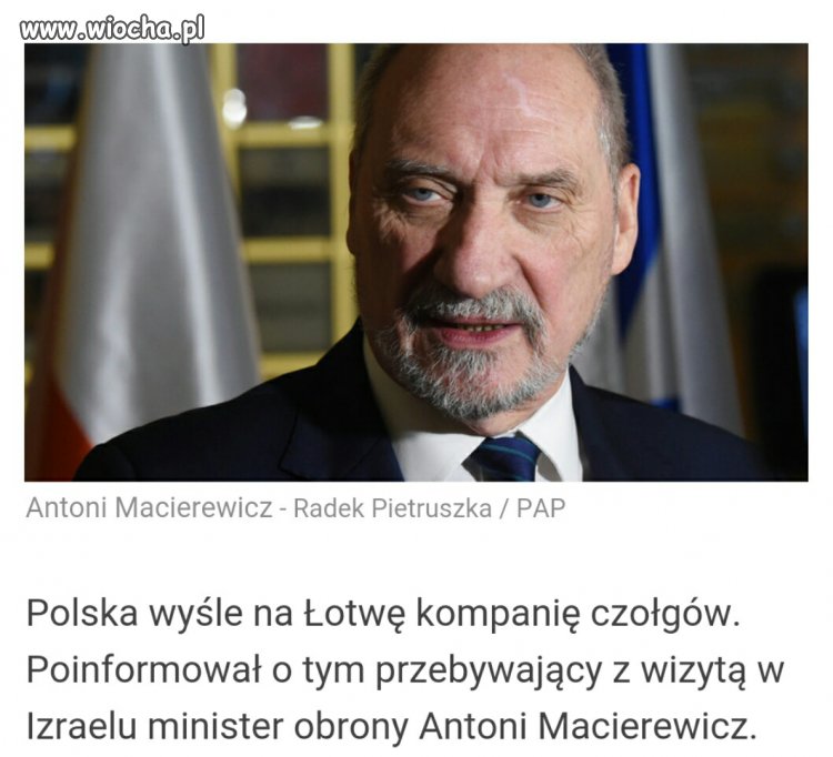 Po co wysyłać polskie czołgi na Łotwę?