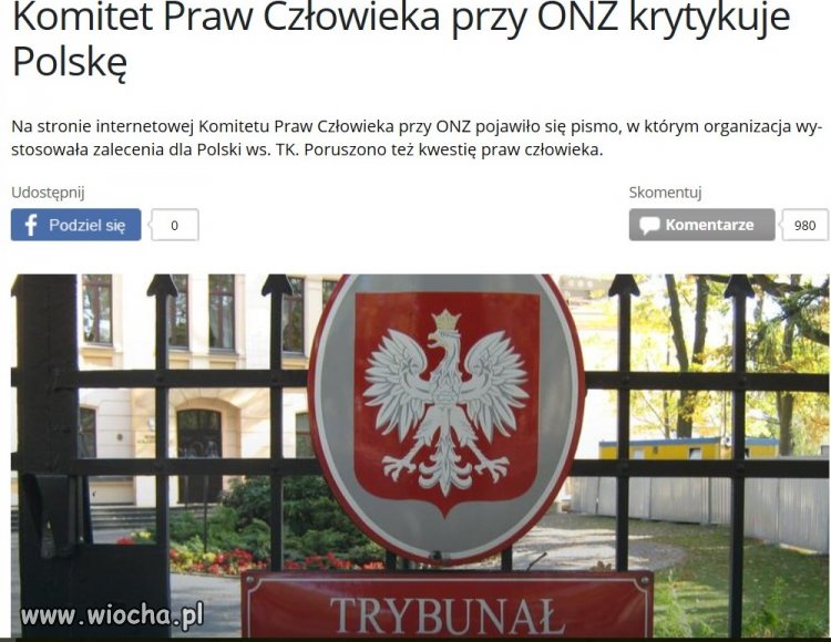 Jakaś agenda przy ONZ próbuje nas pouczać
