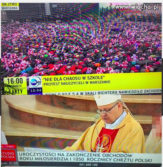 W tvp na zmianę kościół i Smoleńsk