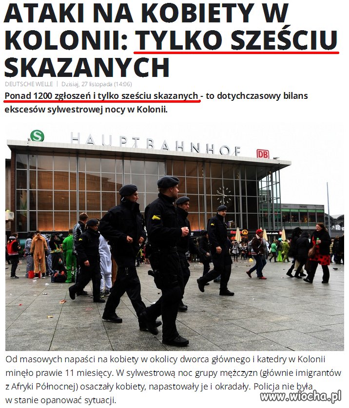 1200 zgłoszeń o molestowanie i tylko 6 skazanych..