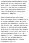 Pani E. Wąs domaga się 0,5 mln za katastrofę 