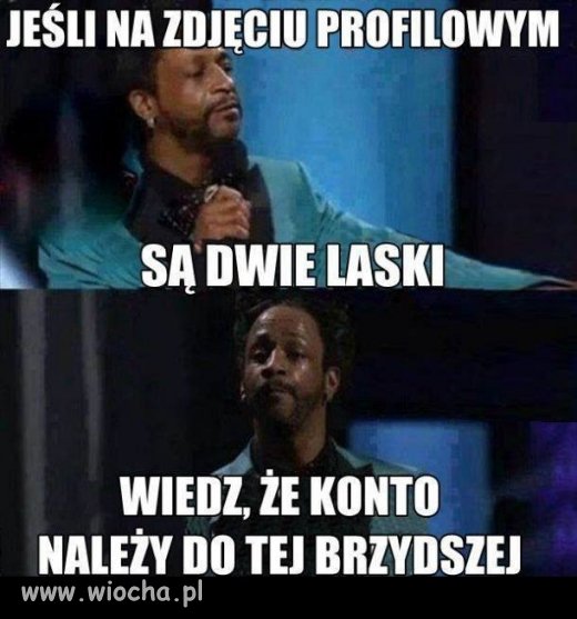 Jeśli na zdjęciu profilowym są dwie laski...