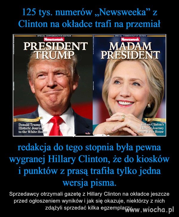 "Newsweek" jak zwykle krok do przodu.