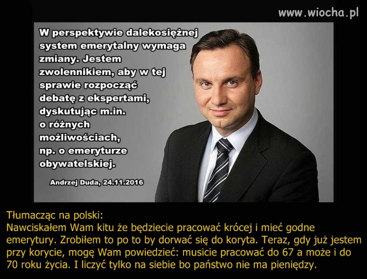 Godna emerytura