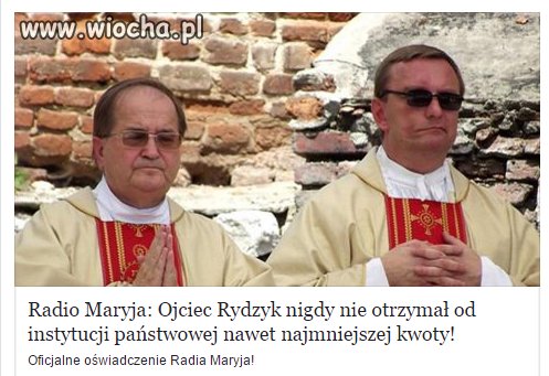 Bo przecież to żydowsko-masońsko-niemiecka