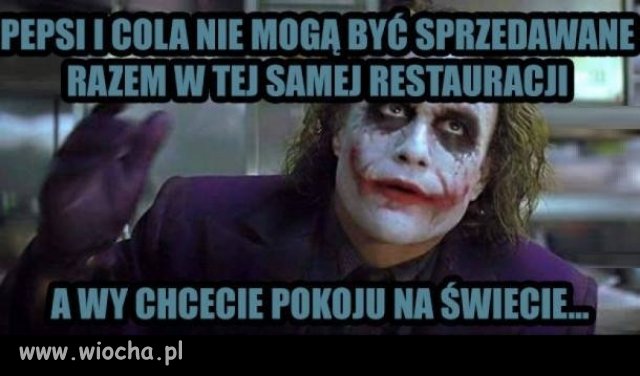 A wy chcecie pokoju na świecie