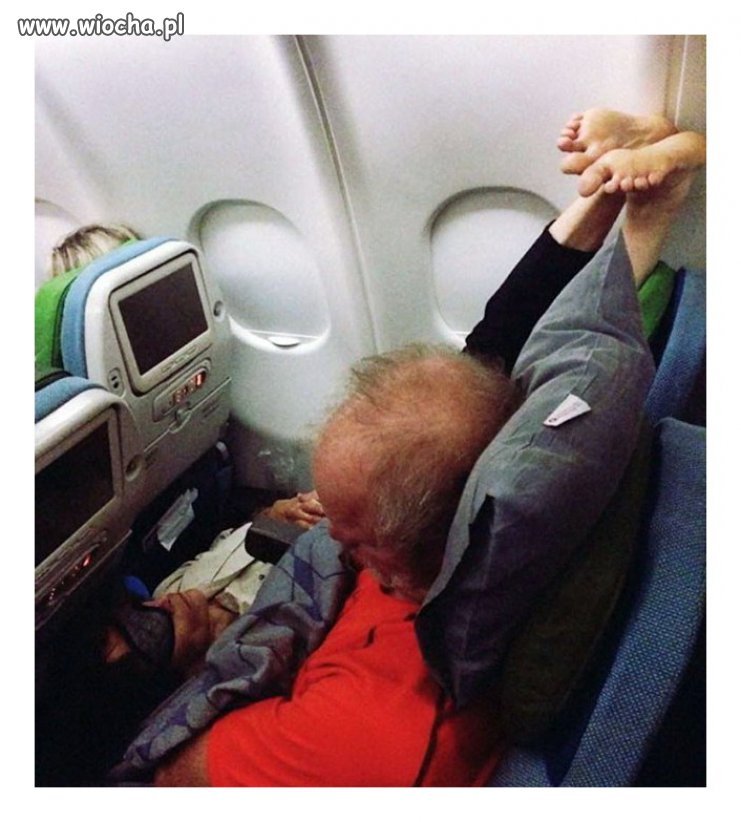 Długa podróż samolotem