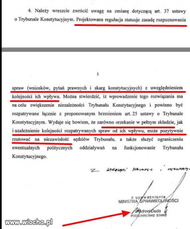 PiS planował zamach na TK już w 2007 roku.