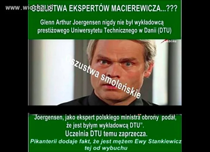 Oszustwa ekspertów Macierewicza?