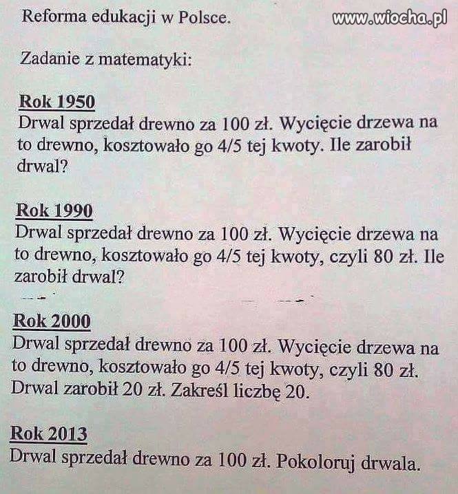 Cała prawda o kolejnych reformach edukacji..