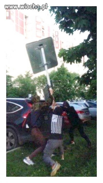 Bo znak się krzywo spojrzał