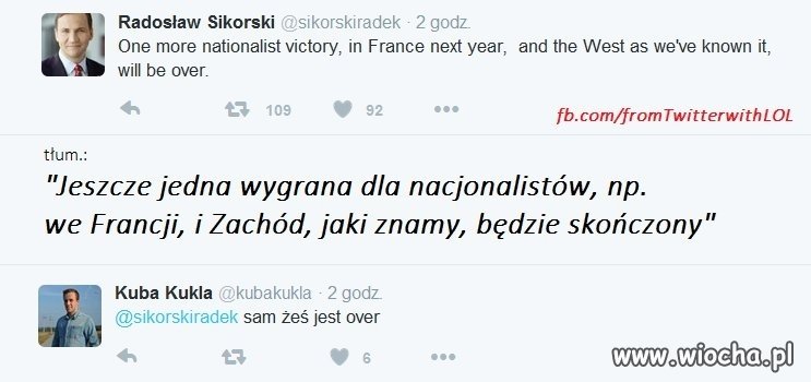 Dyplomatołek wciąż nie rozumie,