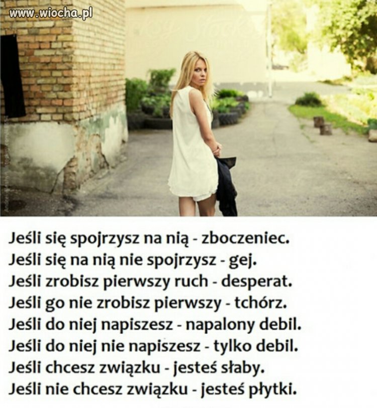 A teraz opowiedz mi kobieto jak
