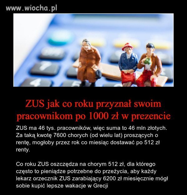 A w zus-ie bez zmian