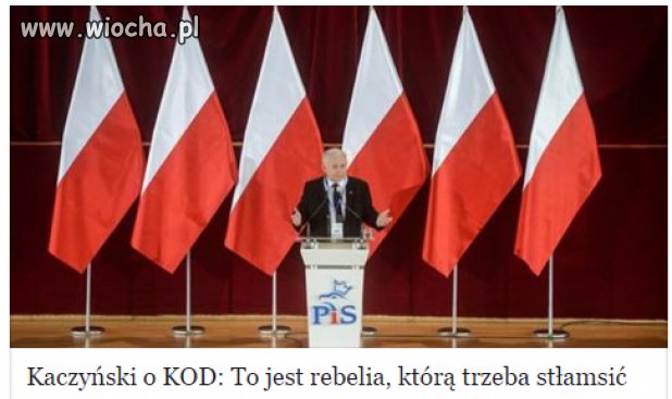 Oj wielki imperator nam się odezwał