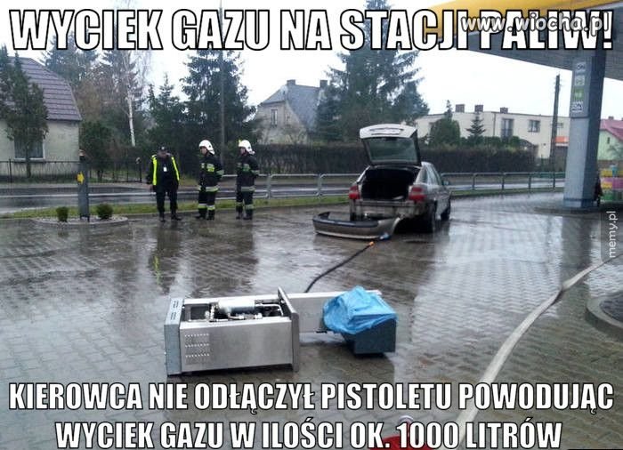 Tak się spieszył