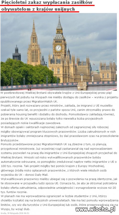 Zasady po brexicie...warto przeczytać.