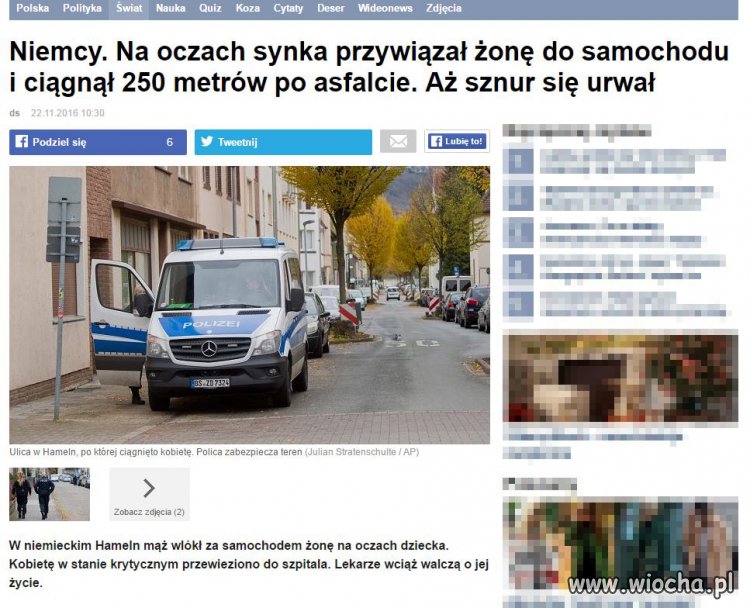 Szkoda, że nie wspomnieli w tytule, że to był Kurd 