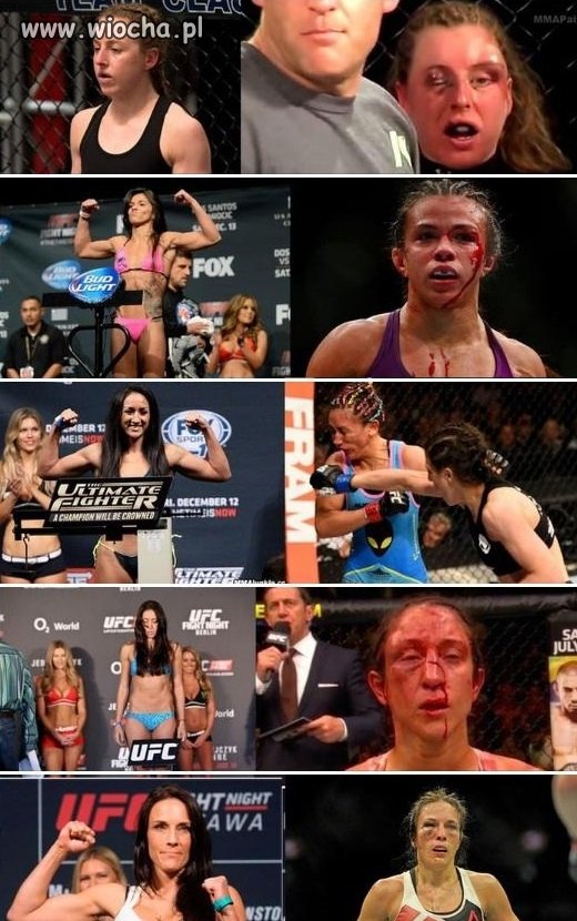 Rywalki Joanny Jędrzejczyk - przed i po walce