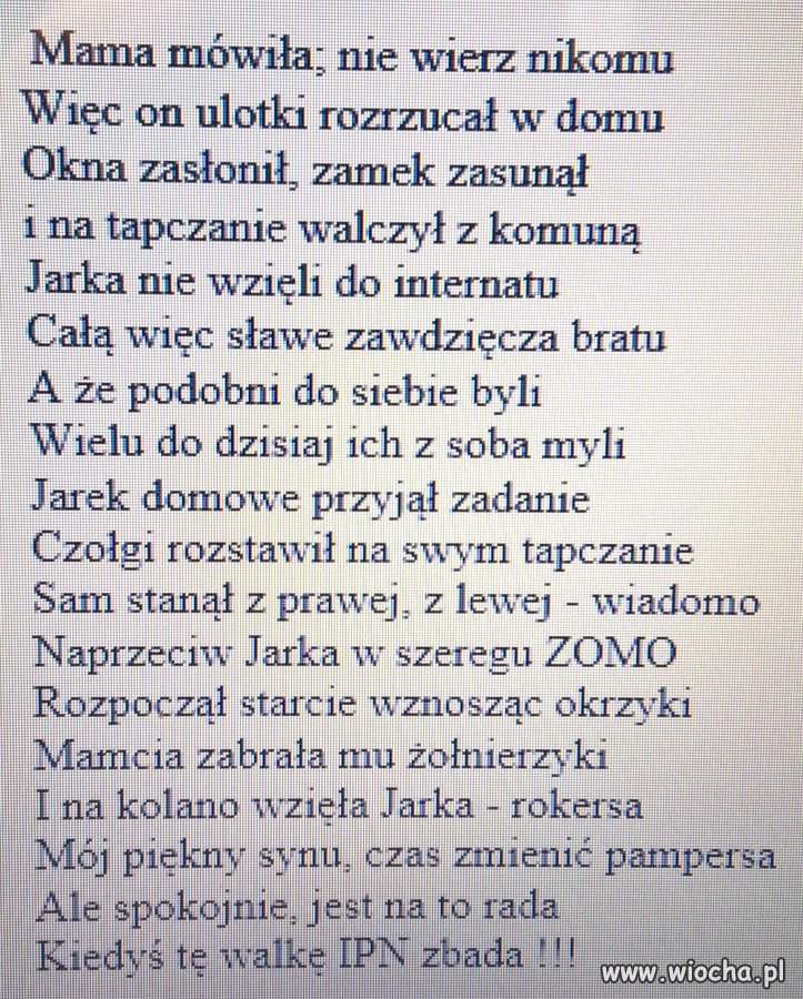 Krótka historia o jednym takim