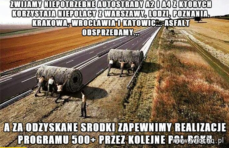 Wg ministra PiS autostrady A2 i A4 są antypolskie