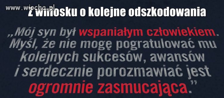 Z cyklu wnioski smoleńskie 