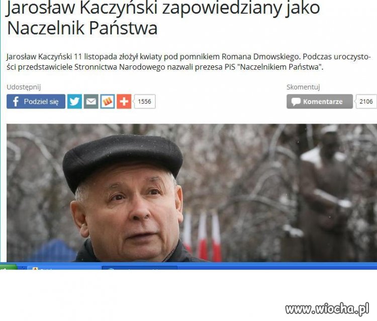 NOWY Naczelnik Państwa !!!