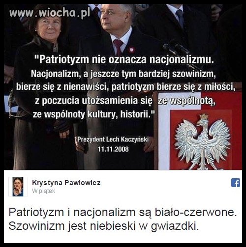 Krysiu! Lechu tak się obracał w grobie