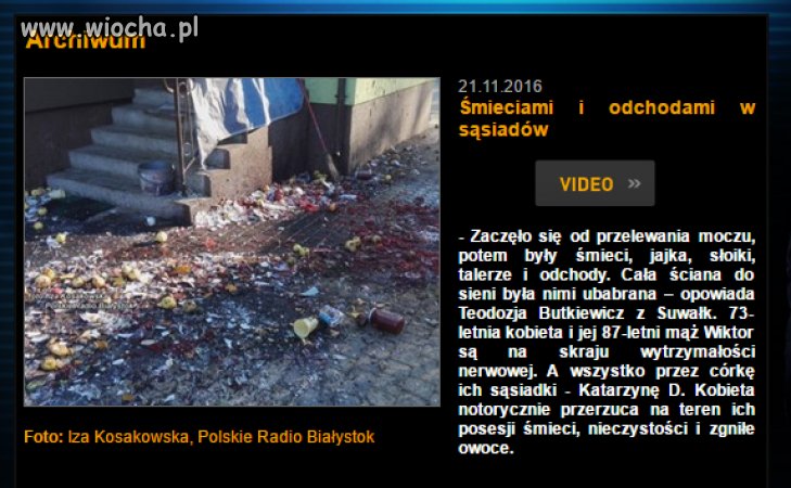 "Jak dobrze mieć sąsiada"